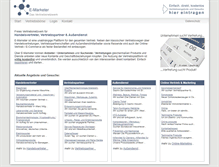 Tablet Screenshot of freizeitverzeichnis.de